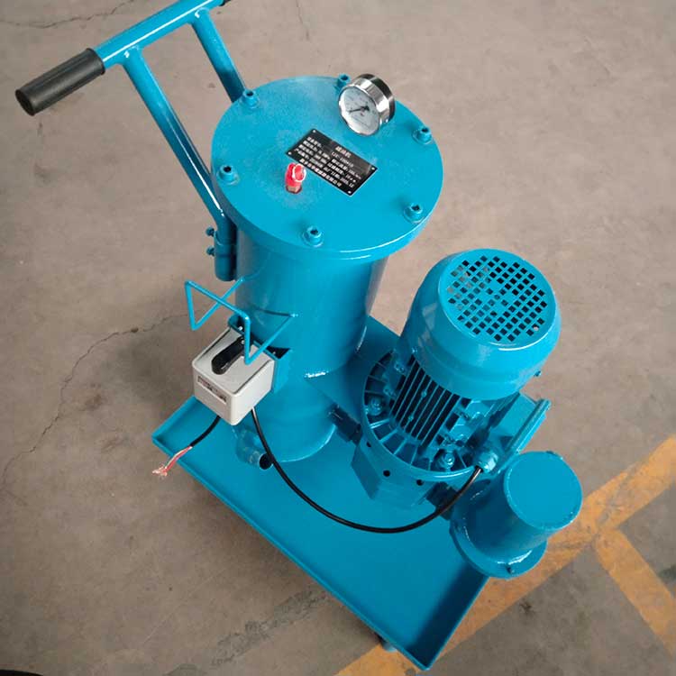 银河999小玛丽水果游戏供应油液除杂用LUC滤油机 单筒 可移动小车