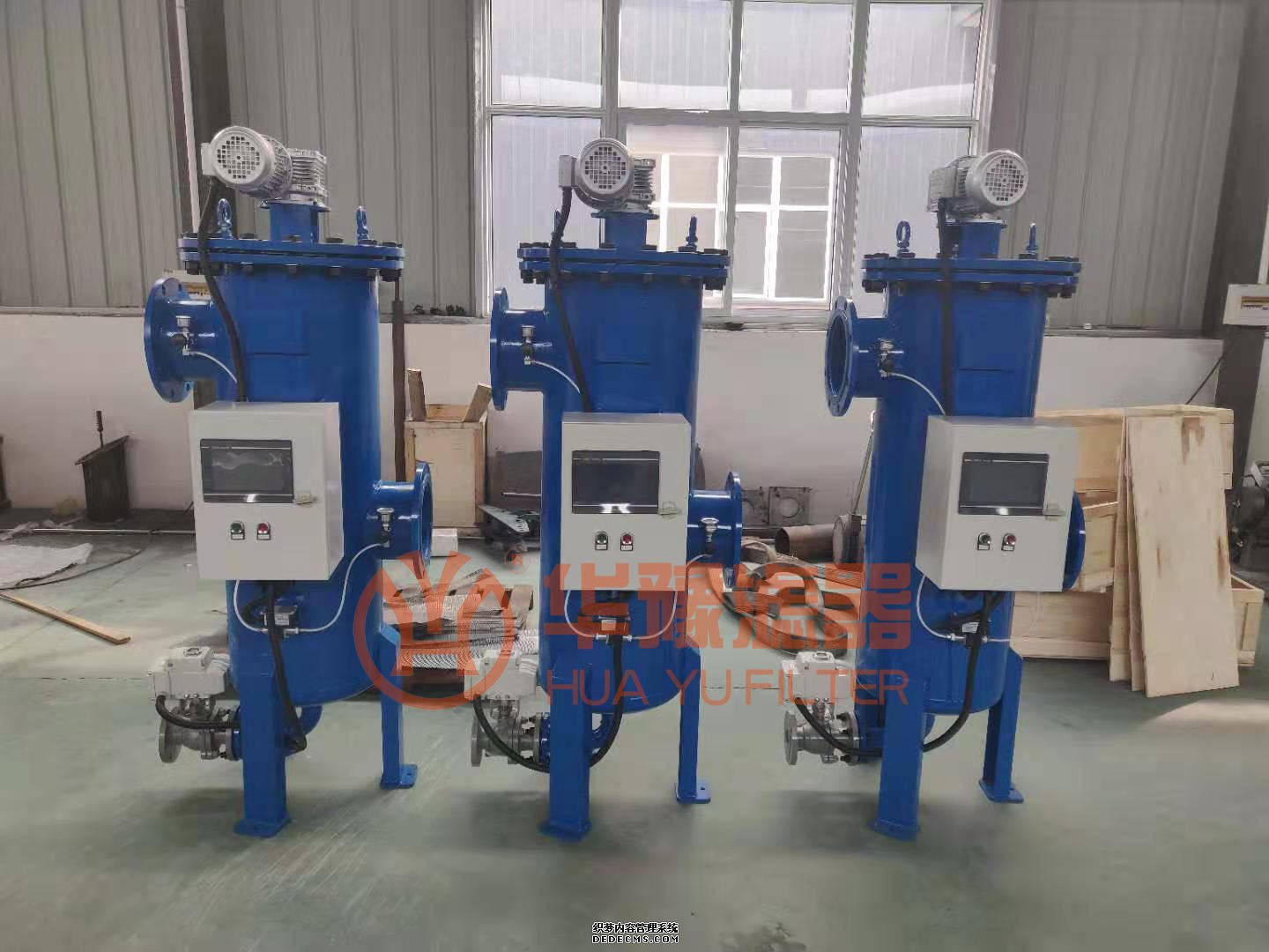 全自动电动刷式过滤器银河999小玛丽水果游戏滤器水处理设备