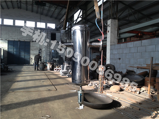 不锈钢旋风式汽水分离器