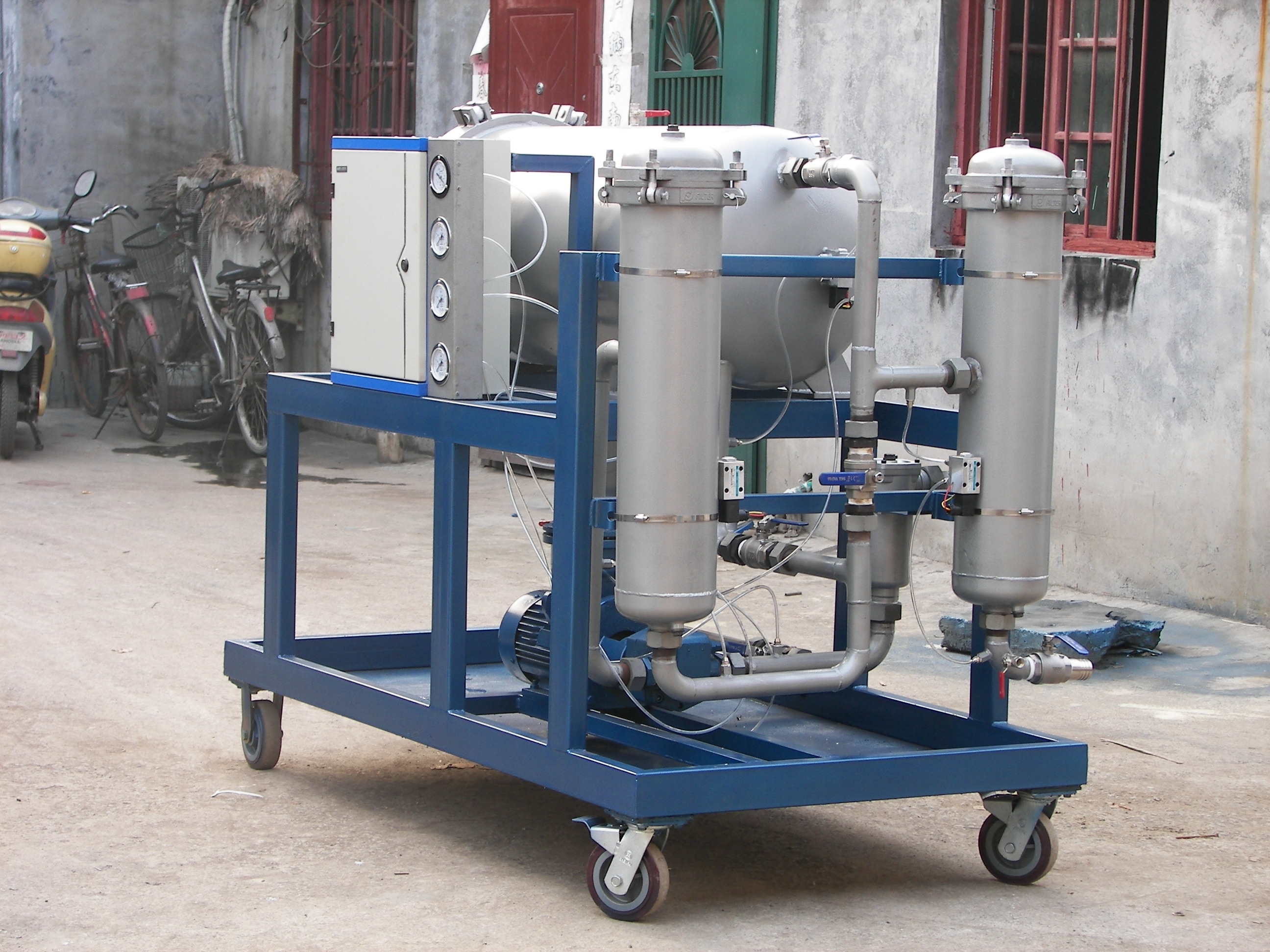 高精度聚结脱水滤油机HLYC-100J