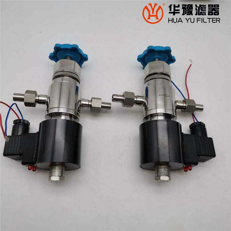 电磁阀SB21W-25带阀体DC24V不锈钢取样