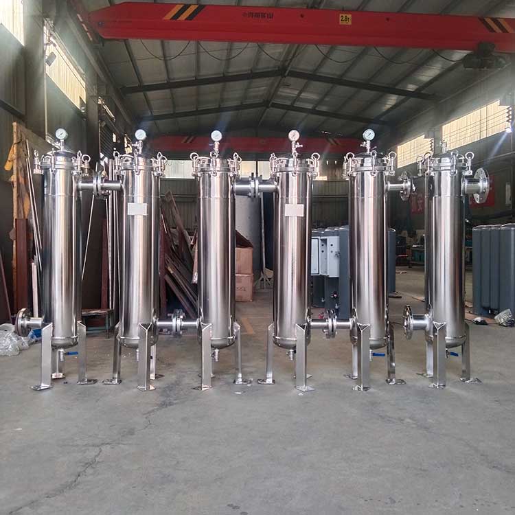 银河999小玛丽水果游戏生产供应多袋式过滤器 不锈钢材质 DN50&DN80