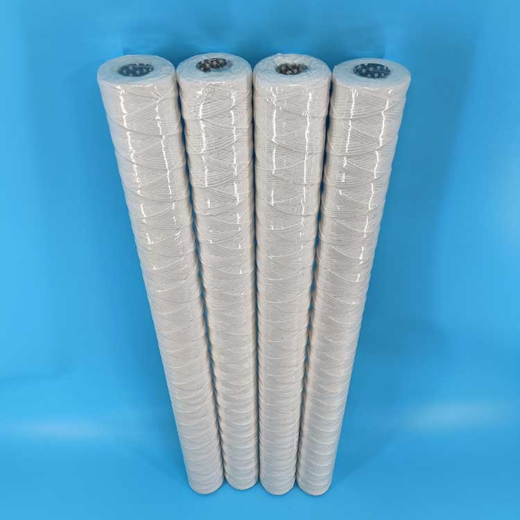 银河999小玛丽水果游戏供应水滤PP线绕滤芯 65mmX1000mm(PP骨架)螺纹30 精度5微米