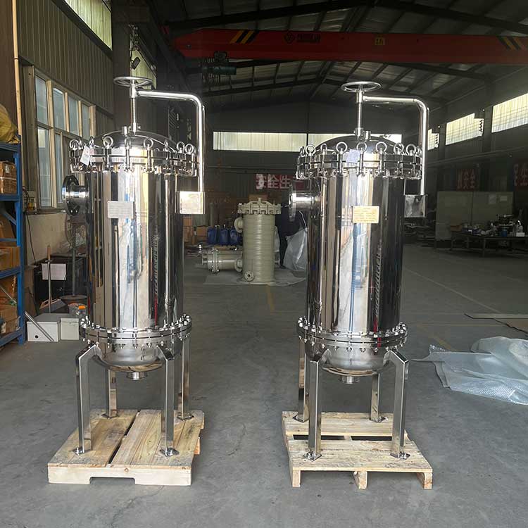 银河999小玛丽水果游戏供应三袋式过滤器DN100 壳体材质316L